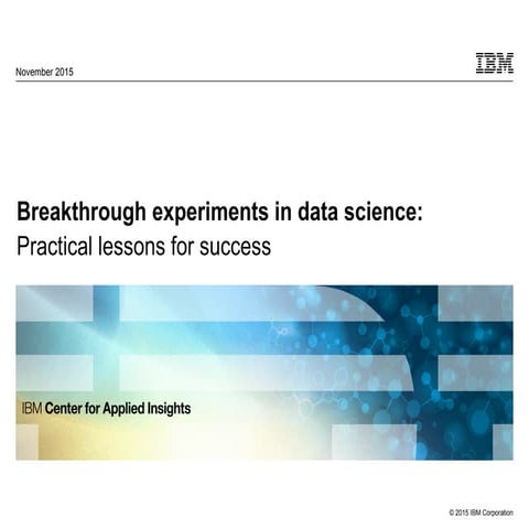 Data science capabilities