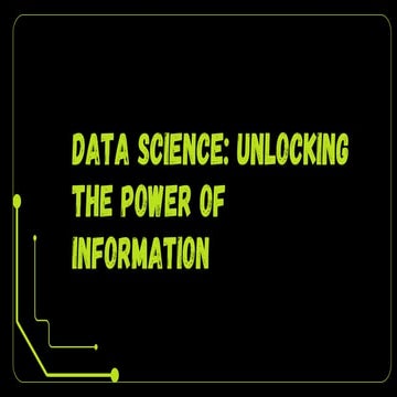 Unlock the power of information: Data Science Course In Kerala
