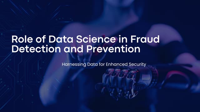Role of Data Science In fraud Detection Data science course in kerala