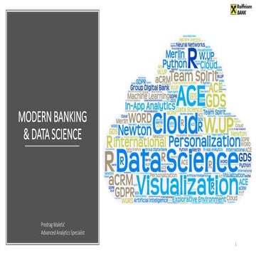 Data science in finance industry | PPTX | Business Banking & Finance ...
