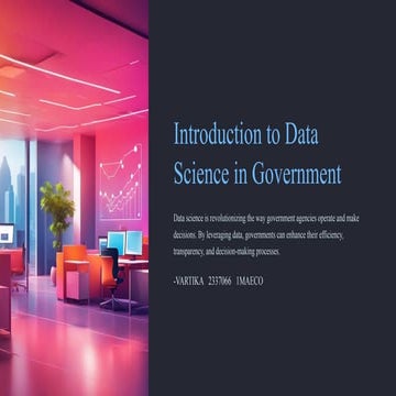 Application of data science on public policy.pptx