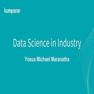 Data science in industry