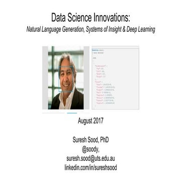 Data science innovations 