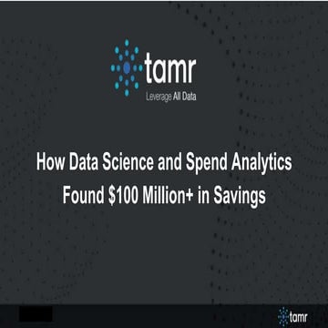 Data Science in Sourcing   Gartner BI 2016