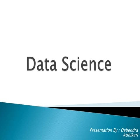 Data science presentation | PPTX