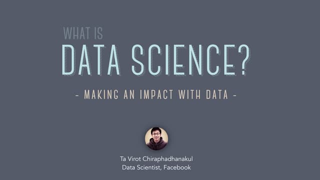 Data Science 101