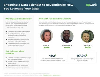 Engaging a Data Scientist to Revolutionize How You Leverage Your Data