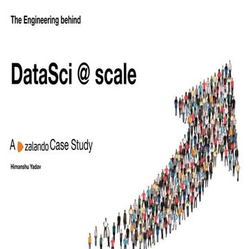Data science @ scale