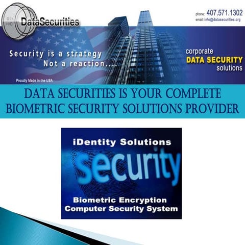 Data Securities Corporate Technology Information Presentation