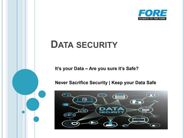 Data security