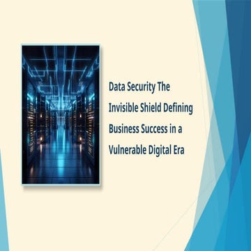VDR: Data Security as Your Business Shield | PPTX