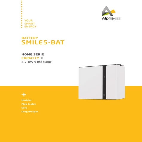 Datasheet SMILE5-BAT(Battery)