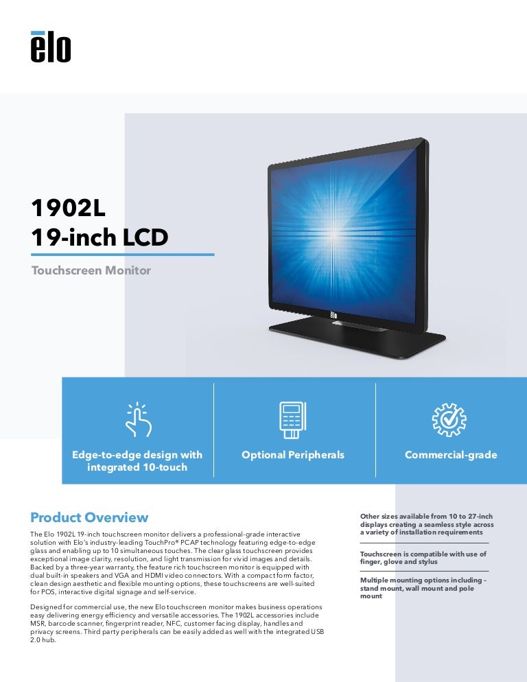 ELO - 1902L 19 polegadas