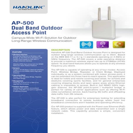Handlink AP-500 Outdoor Access Point