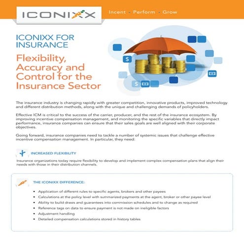 Datasheet: Iconixx for Insurance