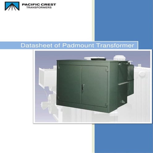 Datasheet Padmount Transformer