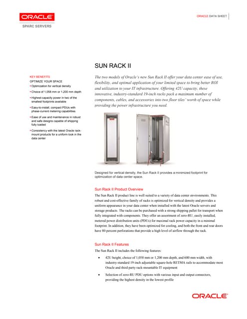 What is a 42U Server Rack | PDF