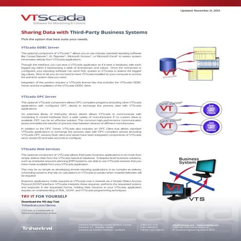 VTScada Instantly Intuitive SCADA Software | PDF