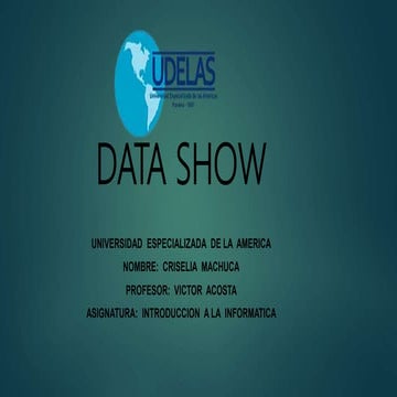 Data Show | PPTX