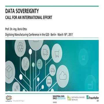 Data Sovereignty - Call for an International Effort
