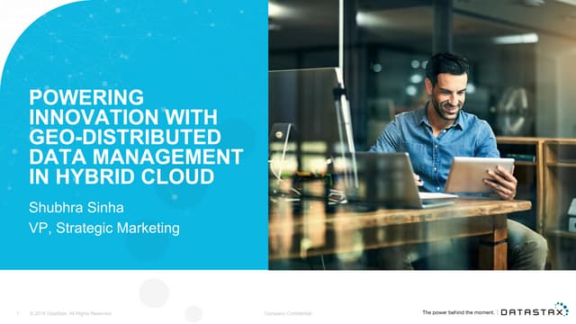 How to Power Innovation with Geo-Distributed Data Management in Hybrid Cloud