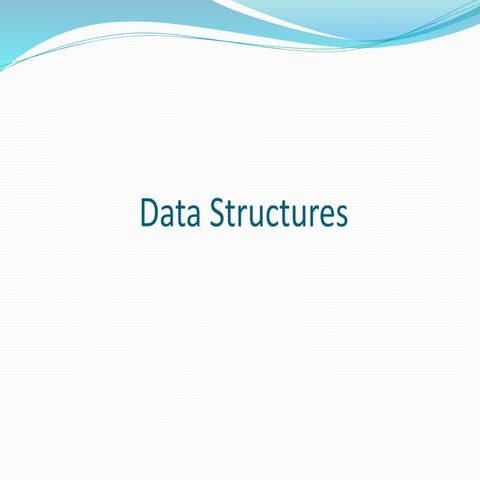 Data Structures | PPT