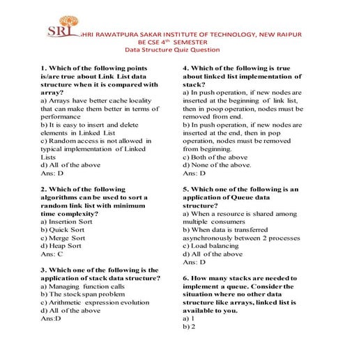 Data structure | PDF