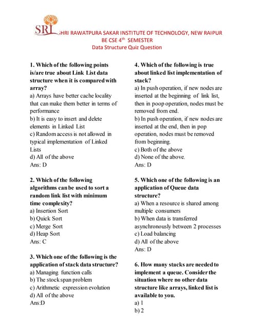 Data structure | PDF