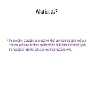 Unit 1 introduction to data structure | PPT