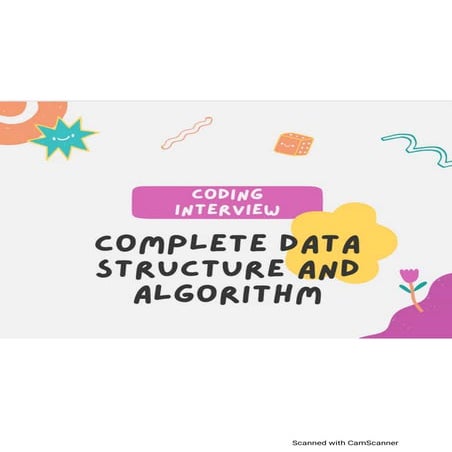 Data Structure and Algorithm Coding Interview.pdf