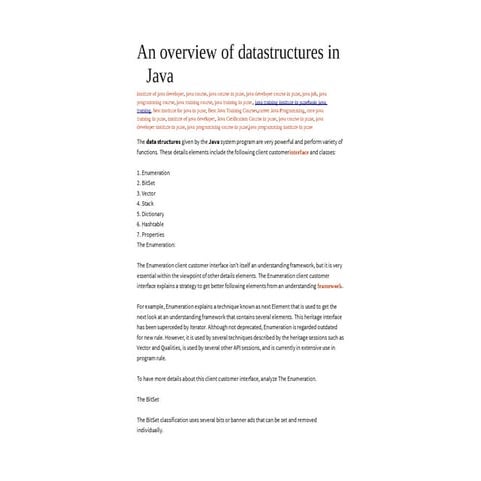 Datastructureinjava | PPT