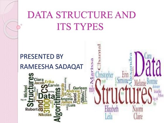 Introduction to data structure ppt | PPT