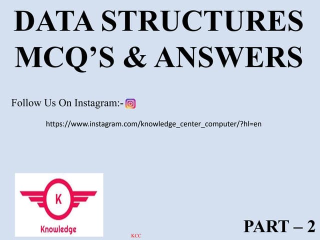 Data structure part 2 | PPTX