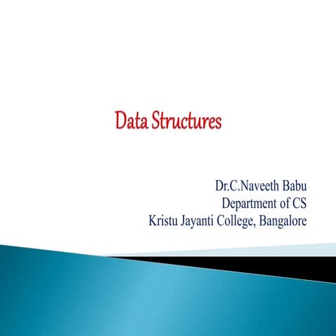 Data structures | PPT