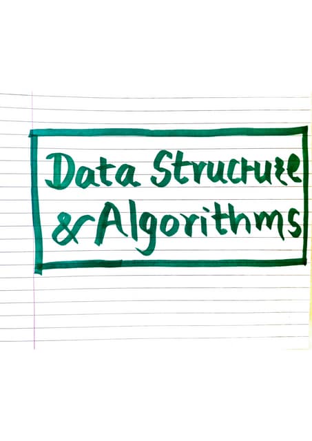 Data Structures and Algorithms.pdf