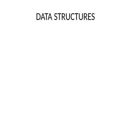 DATA STRUCTURES UNIT 1.pptxxxxxxxxxxxxxxxxxx | PPTX