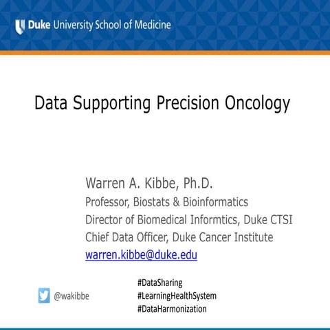 Data supporting precision oncology fda wakibbe