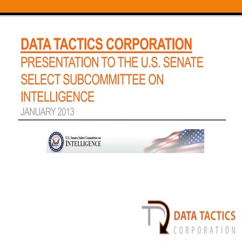 Data Tactics Open Source Brief