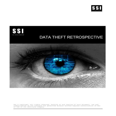 Data Theft Restrospective