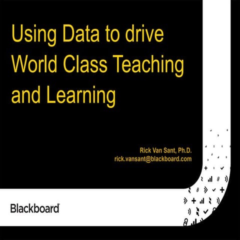 Data to drive world class teaching and learning pdf