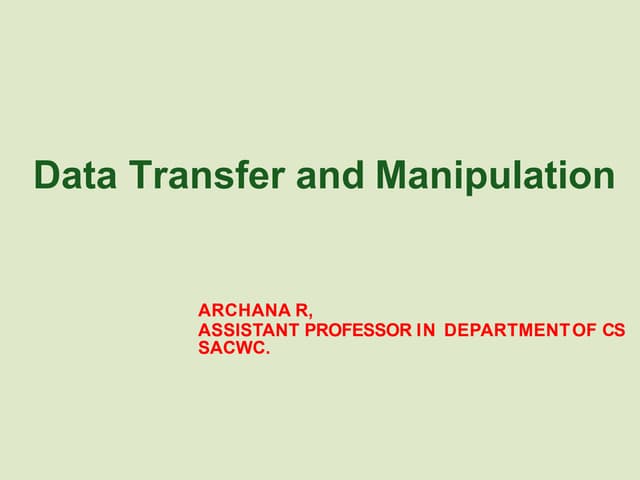 Data Transfer & Manipulation.pptx