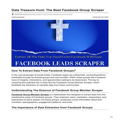 How Can You Extract Data From Facebook.pdf
