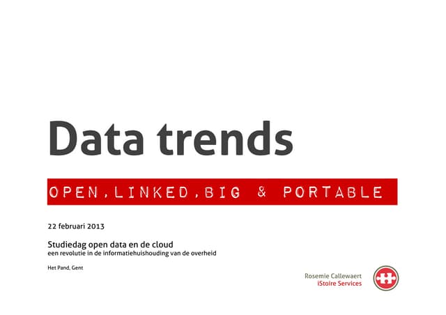 Data trends