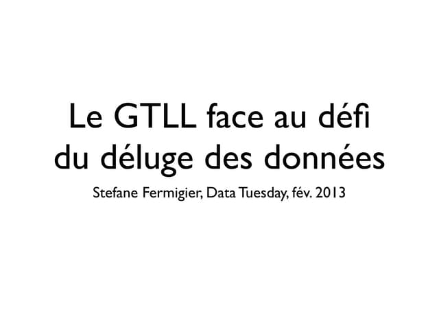 Pourquoi le big data open source ?