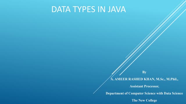 DATATYPES IN JAVA primitive and nonprimitive.pptx