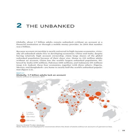 Data unbanked indonesia 2017 findex full report chapter2 | PDF