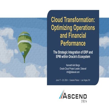 Cloud Transformation: Optimizing Operations and Financial Performance – Prese...