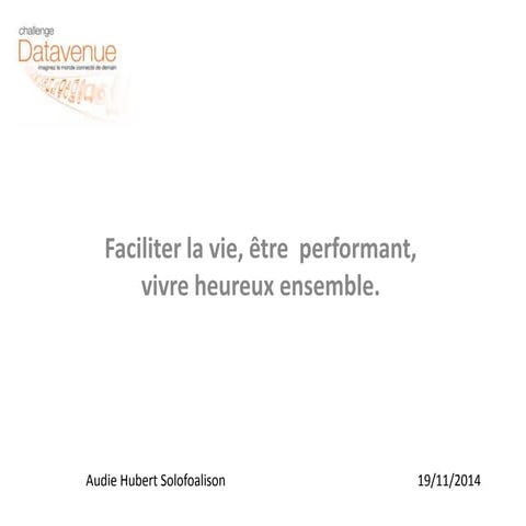 Datavenue objets connectés