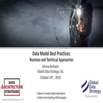 Data Modeling Best Practices - Business & Technical Approaches | PPT