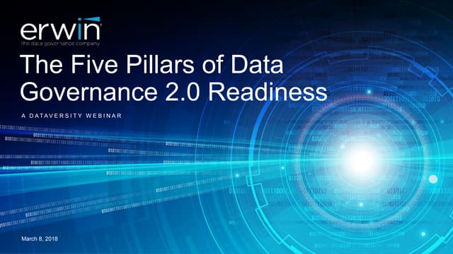 The Five Pillars of Data Governance 2.0 Success